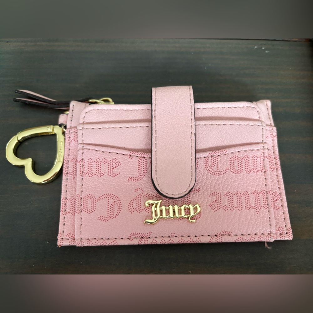 Juicy Couture Blush Pink Card Wallet